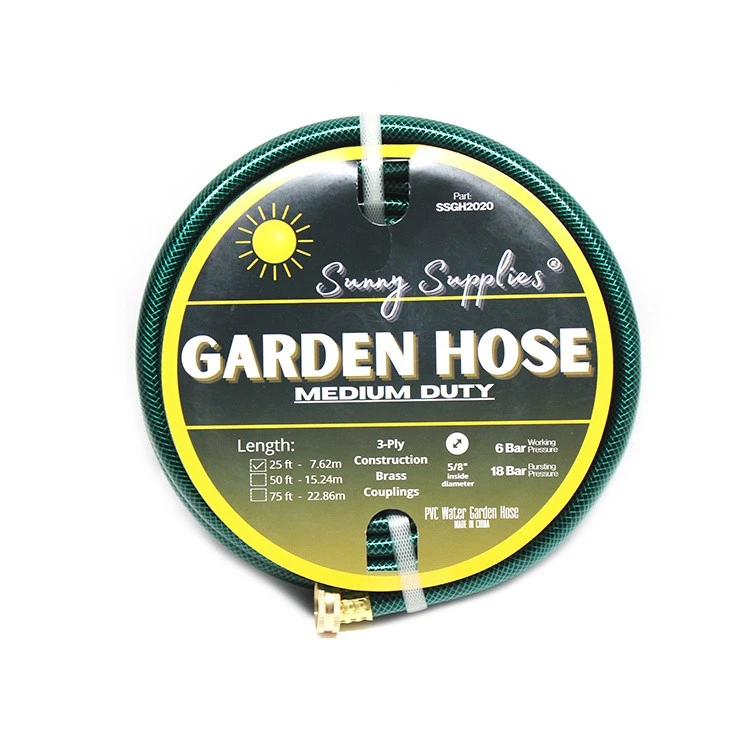 6. PVC Braided Garden Hose Pipe